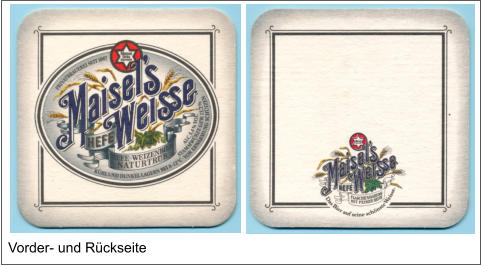 Vorder- und Rückseite