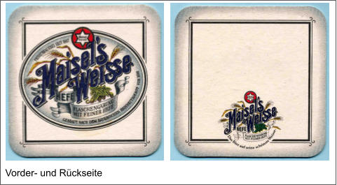 Vorder- und Rückseite