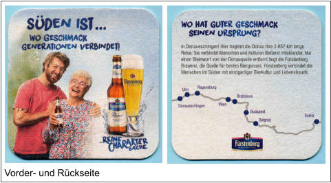 Vorder- und Rückseite