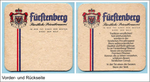 Vorder- und Rückseite