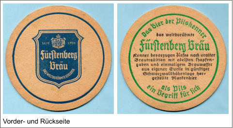 Vorder- und Rückseite